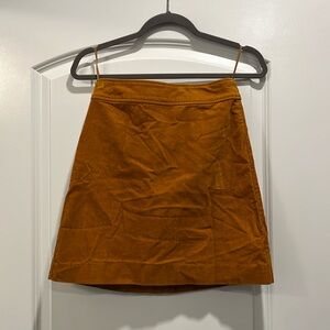 J. Crew Corduroy Skirt